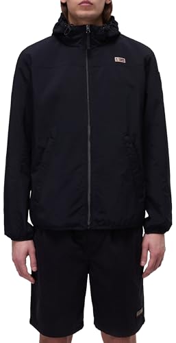 Napapijri Herren Asherman Jacket, Schwarz, S von Napapijri