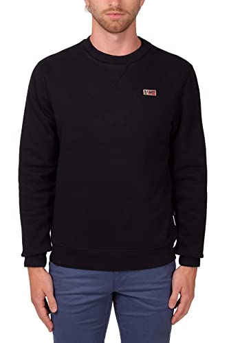 NAPAPIJRI - Men's Buri Sweatshirt with Logo Badge - Size M von Napapijri