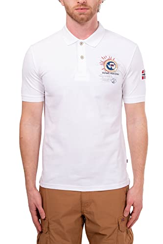 NAPAPIJRI - Men's Logo Patch Polo Shirt - Size von Napapijri