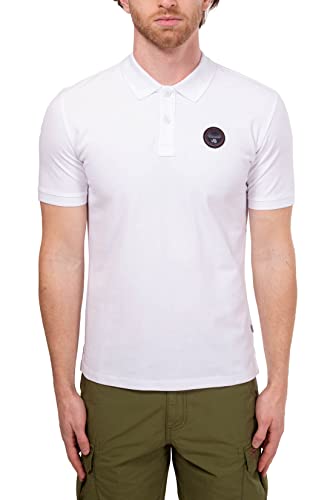 NAPAPIJRI - Men's Logo Patch Polo Shirt - Size von Napapijri