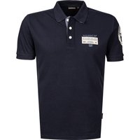 NAPAPIJRI Herren Polo-Shirt blau von Napapijri