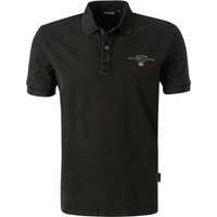 NAPAPIJRI Herren Polo-Shirt schwarz von Napapijri