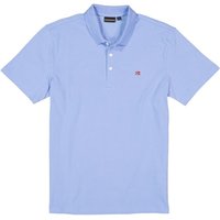 NAPAPIJRI Herren Polo-Shirt blau Baumwoll-Piqué von Napapijri