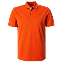 NAPAPIJRI Herren Polo-Shirt orange Baumwoll-Piqué von Napapijri