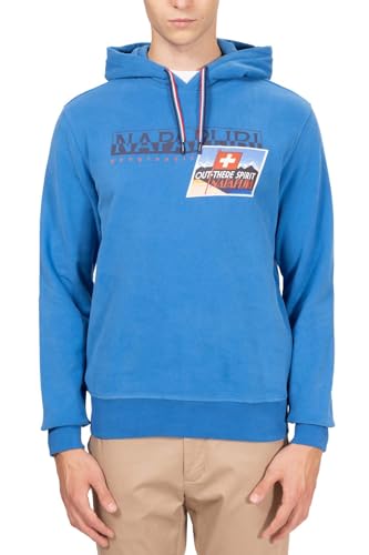 NAPAPIJRI - Portalet Herren-Sweatshirt, blau, M von Napapijri