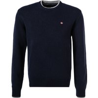NAPAPIJRI Herren Pullover blau unifarben von Napapijri