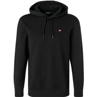 NAPAPIJRI Herren Hoodie schwarz unifarben von Napapijri