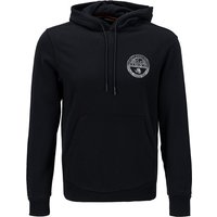 NAPAPIJRI Herren Hoodie schwarz unifarben von Napapijri
