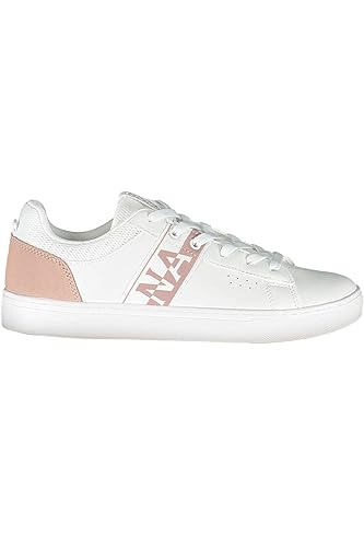 NAPAPIJRI S2-WILLOW-01/PUC (NP0A4FKT02U1) White/Pink, Damen-Sneaker, White Pink, 39 EU von Napapijri