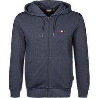 NAPAPIJRI Herren Sweatjacke blau Baumwolle unifarben von Napapijri