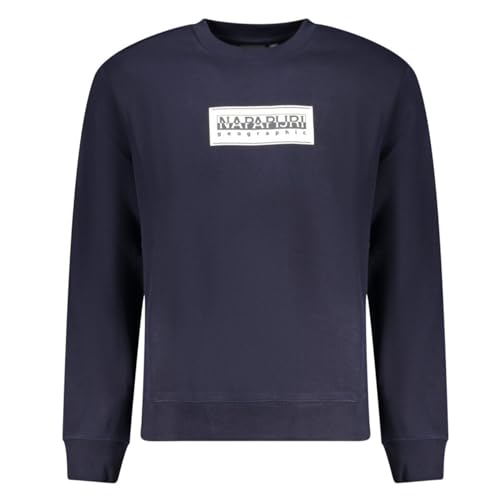NAPAPIJRI Sweatshirt mit Rundhalsausschnitt NP0A4I1A, Marineblau 1761, S von Napapijri