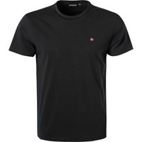 NAPAPIJRI Herren T-Shirt schwarz von Napapijri