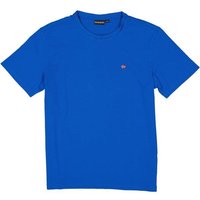 NAPAPIJRI Herren T-Shirt blau Baumwolle von Napapijri