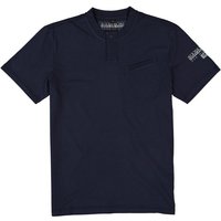 NAPAPIJRI Herren T-Shirt blau Baumwolle von Napapijri