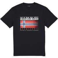 NAPAPIJRI Herren T-Shirt schwarz von Napapijri