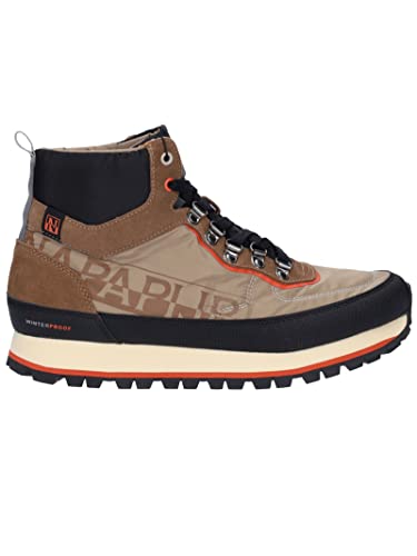 Napapijri 71WA11 raindrum braune Schuhe Mann Schnürsenkel Winterfest 42 von Napapijri