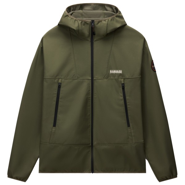 Napapijri - A-Biois - Softshelljacke Gr L oliv von Napapijri