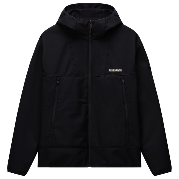 Napapijri - A-Biois - Softshelljacke Gr XL schwarz von Napapijri