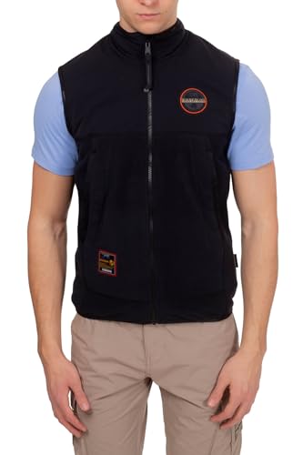 Napapijri - Ambato Herren-Weste, Schwarz , XXL von Napapijri