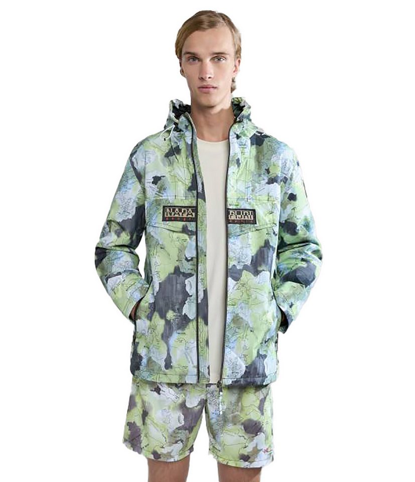 Napapijri Anorak Rainforest Open Summer Print 3XL von Napapijri