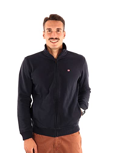 Napapijri Balis Sweatjacke Navy - Grösse L - Herren - Bekleidung - von Napapijri