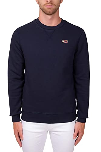 NAPAPIJRI - Men's Buri sweatshirt with logo badge - Size XXL von Napapijri