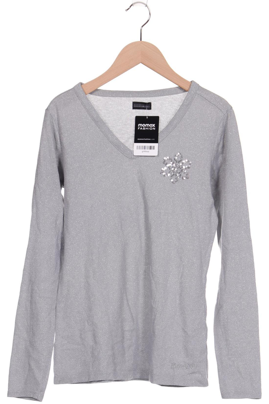 Napapijri Damen Langarmshirt, grau von Napapijri