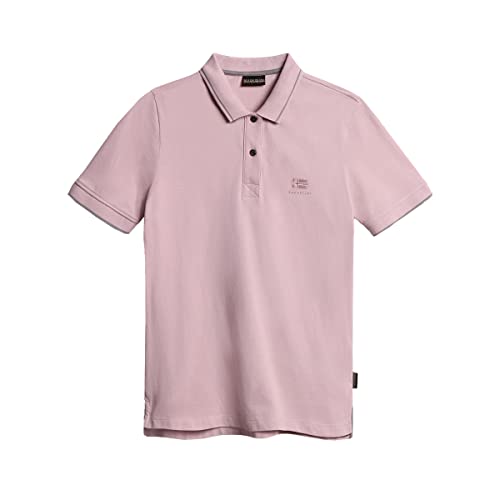 Napapijri Damen Poloshirt E-Nina, Größe:L, Farbe:Lilac Keep(P891) von Napapijri