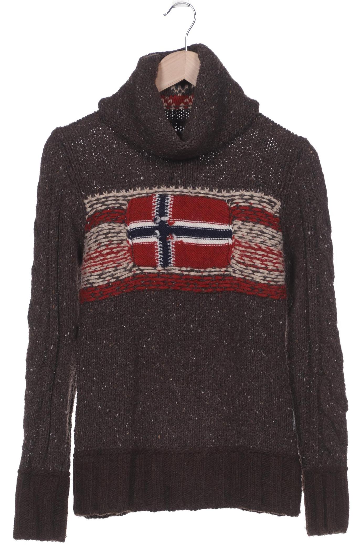 Napapijri Damen Pullover, braun von Napapijri