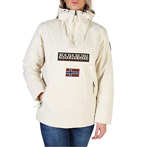 Napapijri Damen Rainforest W PKT 2 Jacke, Weiß (Whitecap Gray NS5), (Herstellergröße:M) von Napapijri