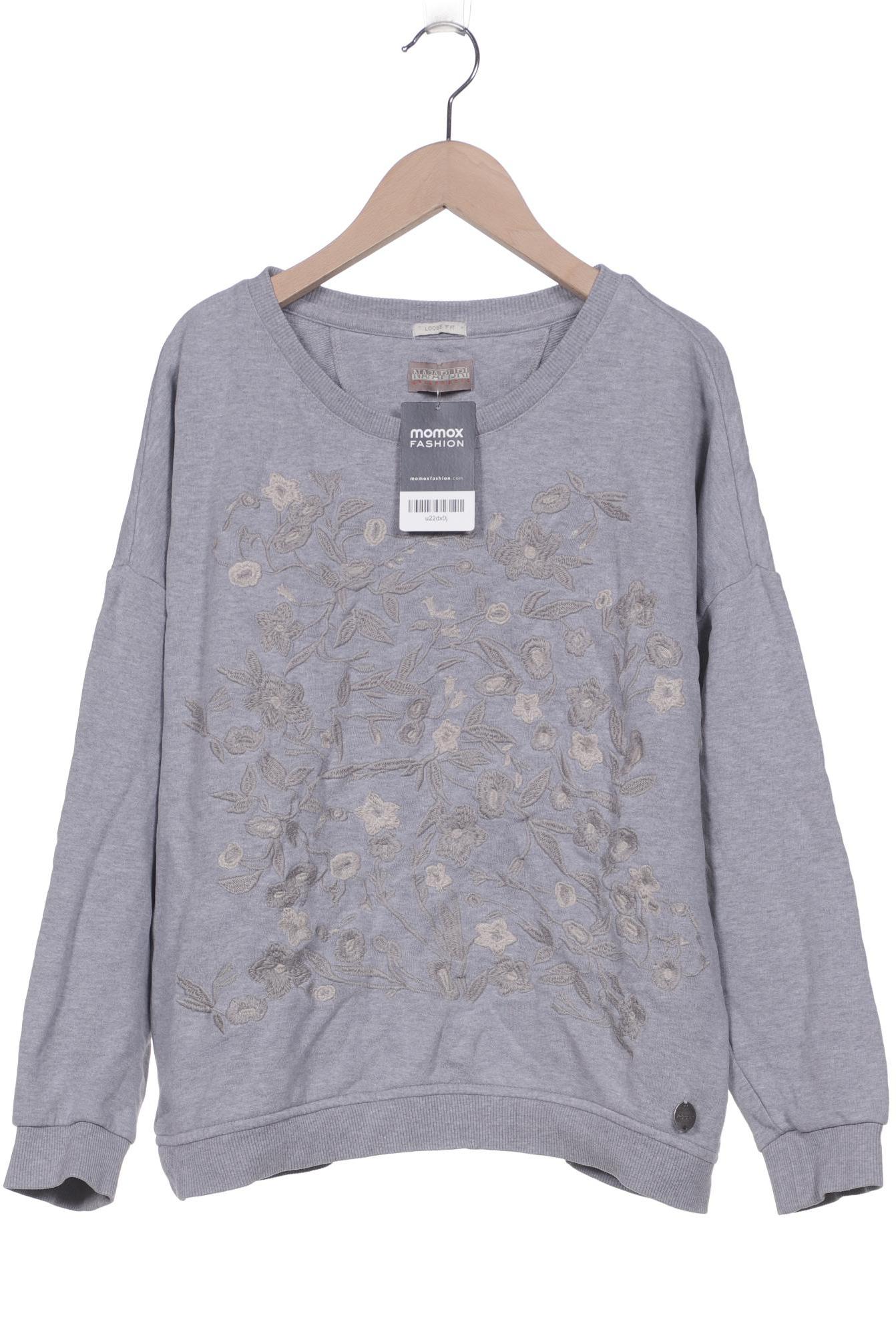 Napapijri Damen Sweatshirt, grau von Napapijri