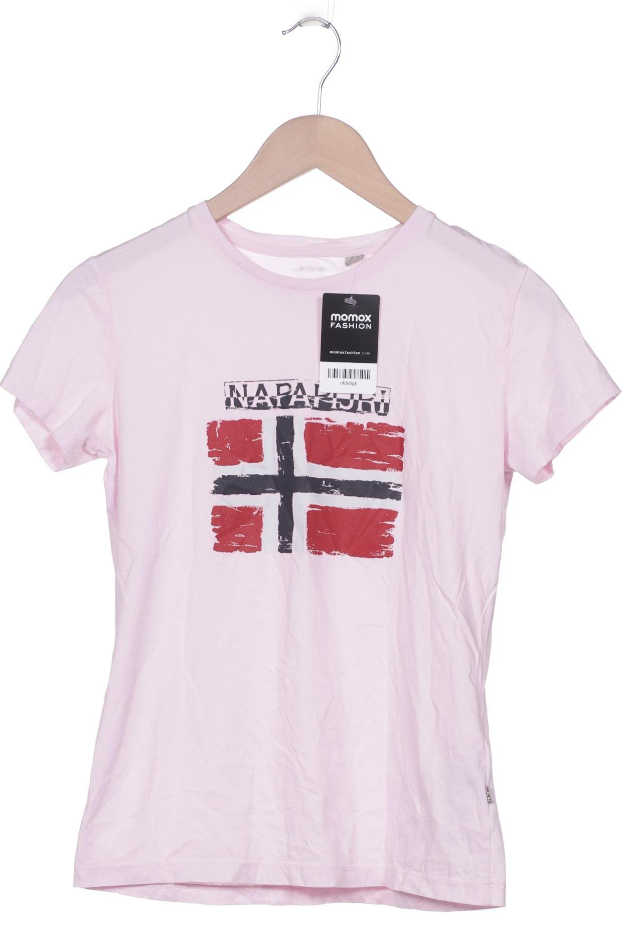 Napapijri Damen T-Shirt, pink von Napapijri