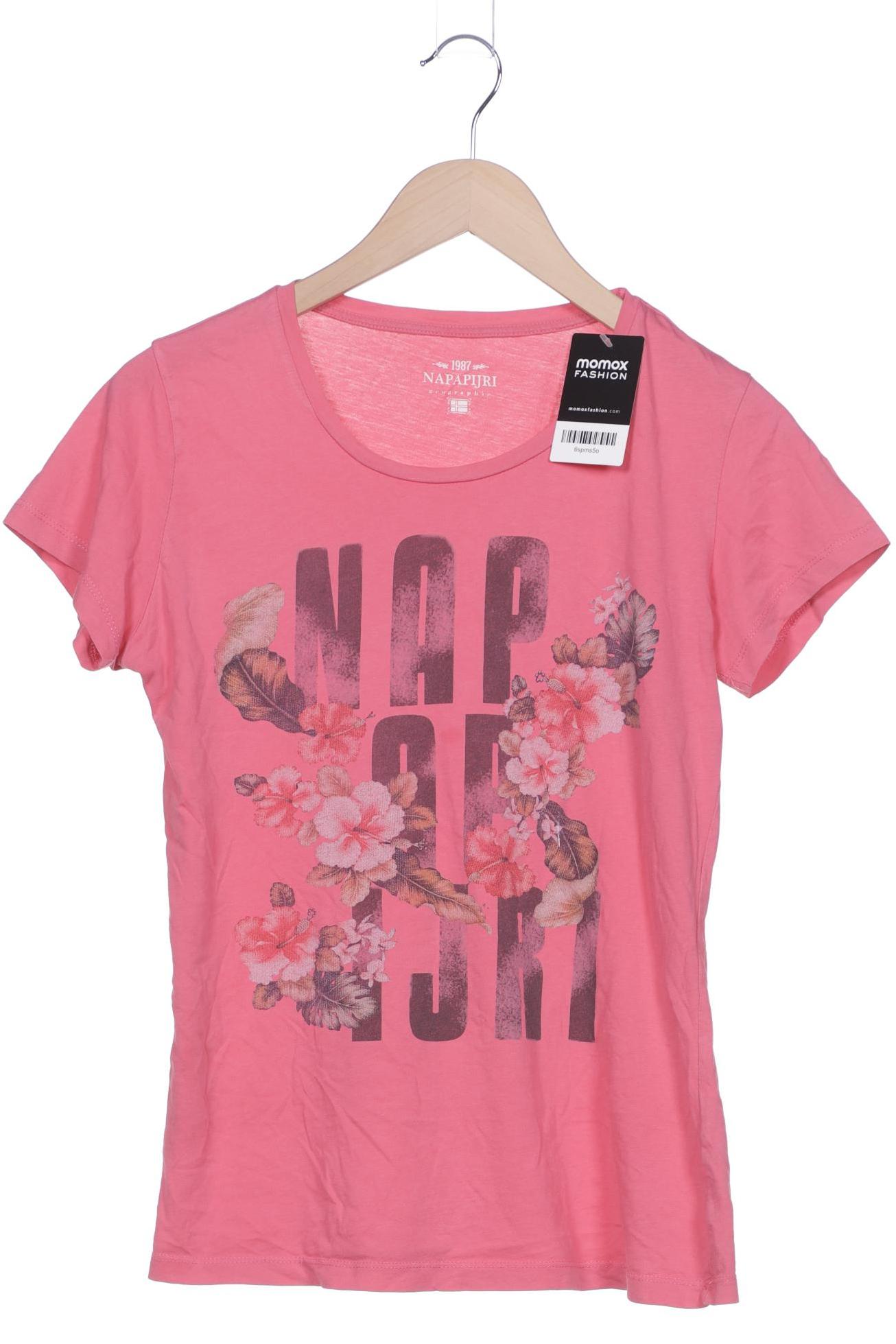 Napapijri Damen T-Shirt, pink von Napapijri