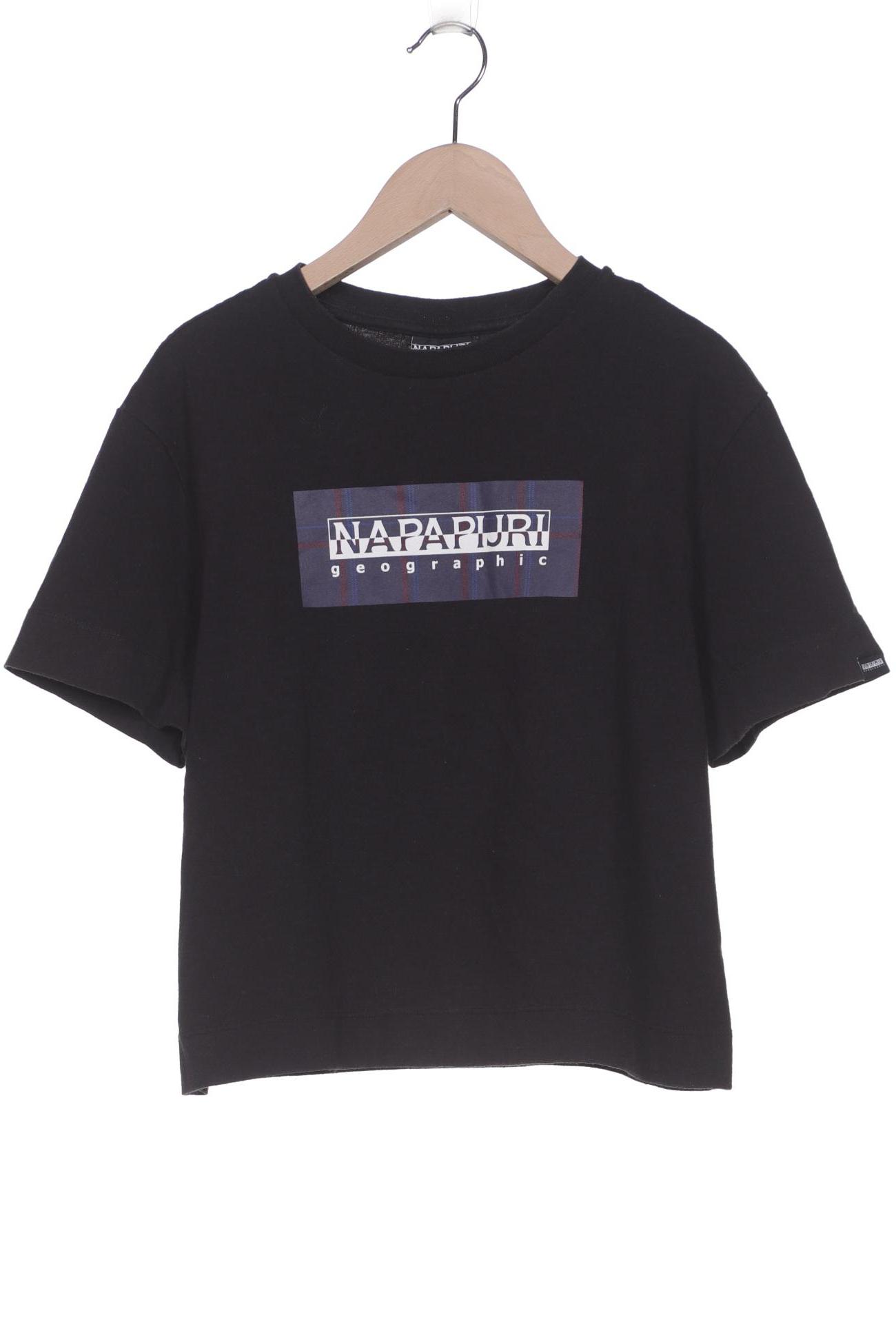 Napapijri Damen T-Shirt, schwarz von Napapijri