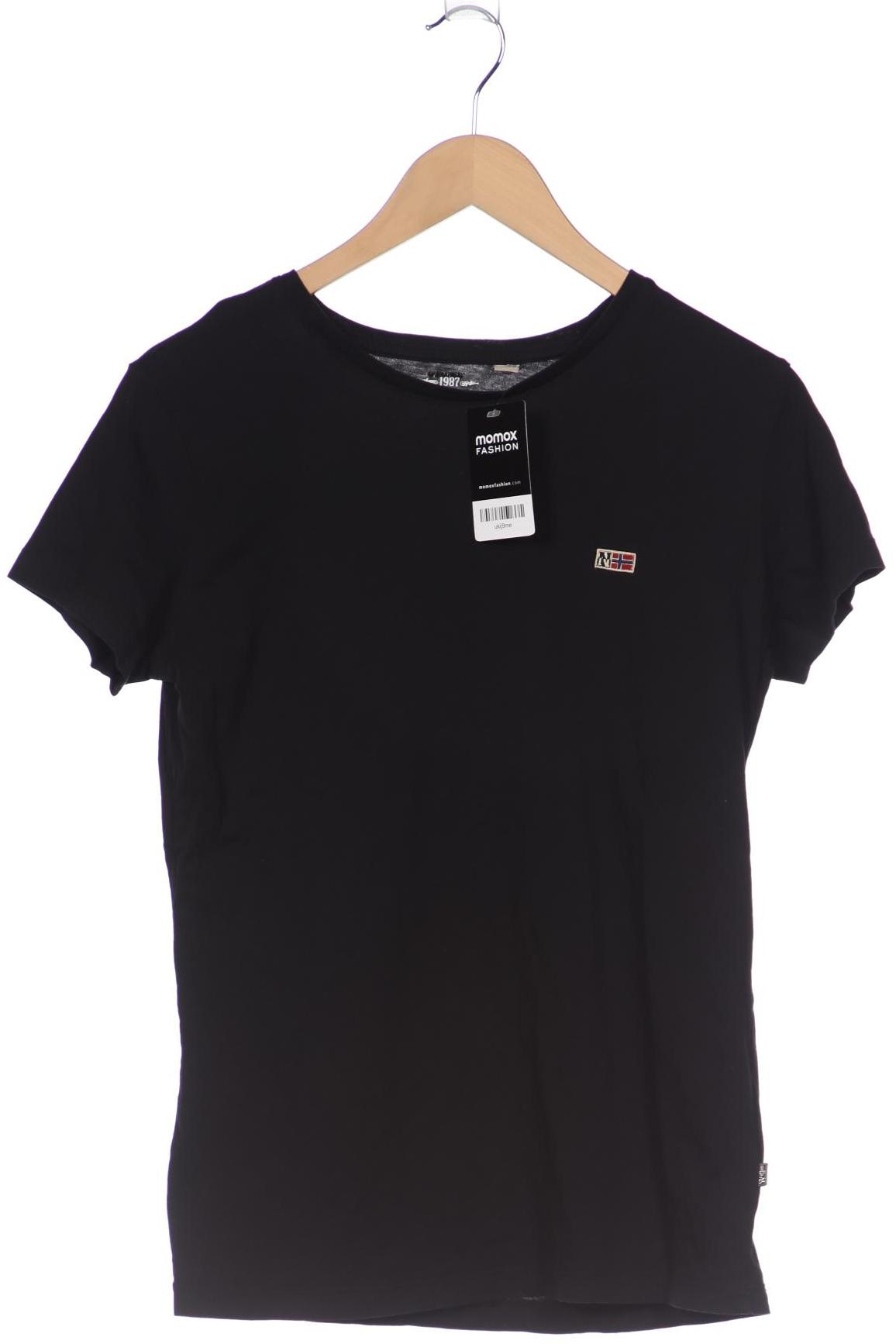 Napapijri Damen T-Shirt, schwarz von Napapijri