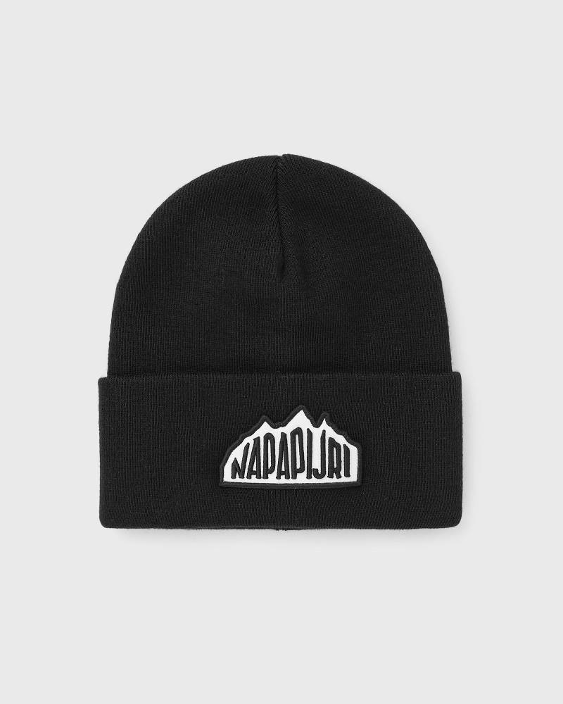 Napapijri F-MOUNTAIN 2 CAP men Beanies black in Größe:ONE SIZE von Napapijri
