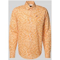 Napapijri Freizeithemd mit Label-Stitching Modell 'RONGE' in Orange, Größe XXL Napapijri Freizeithemd mit Label-Stitching Modell 'RONGE' in Orange, Größe XXL von Napapijri