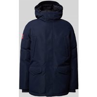 Napapijri Funktionsjacke mit Label-Patch Modell 'CORNIER' in Marine, Größe XXXL von Napapijri