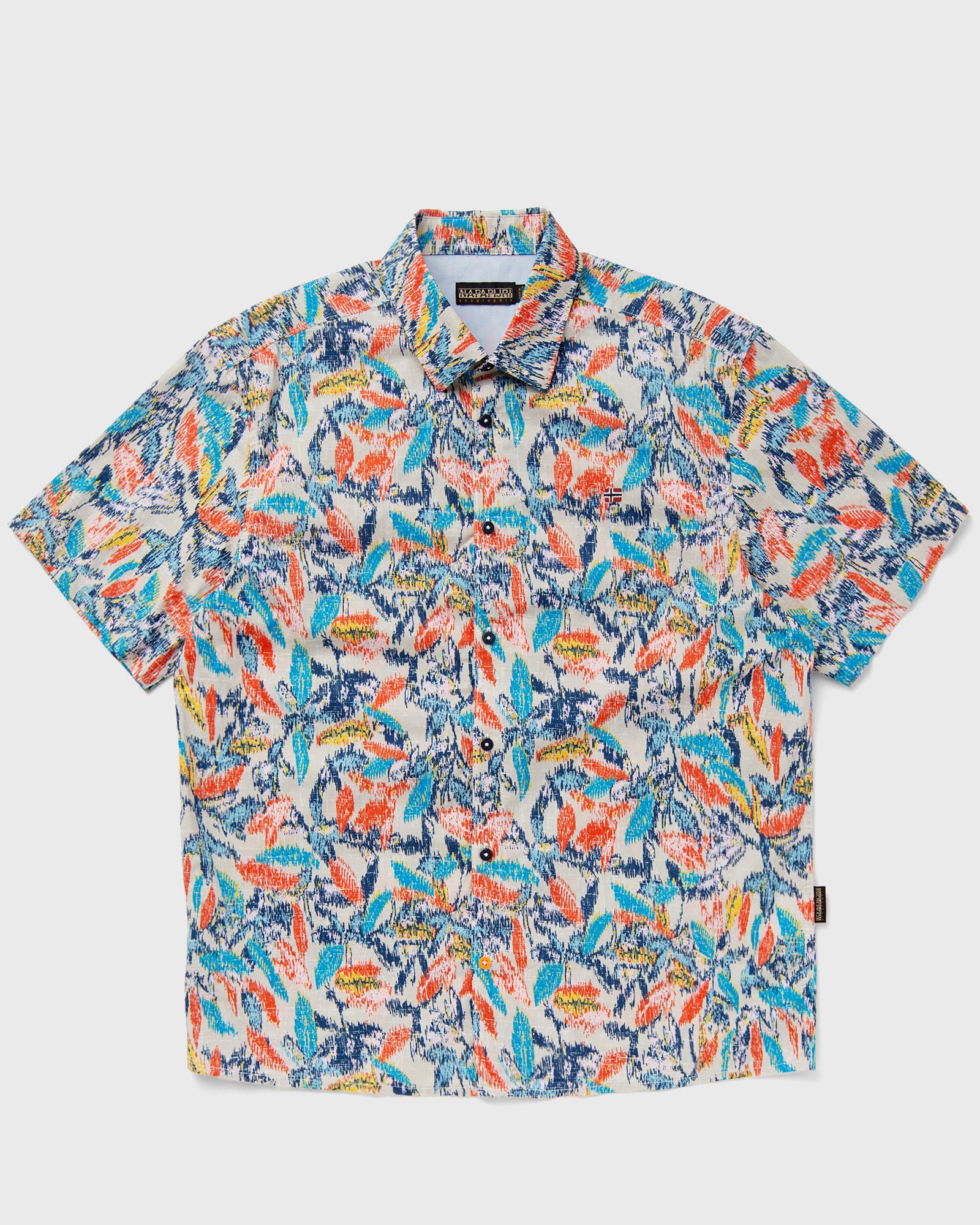 Napapijri G-RONGE S/S Shirt men Shortsleeves multi in Größe:M von Napapijri