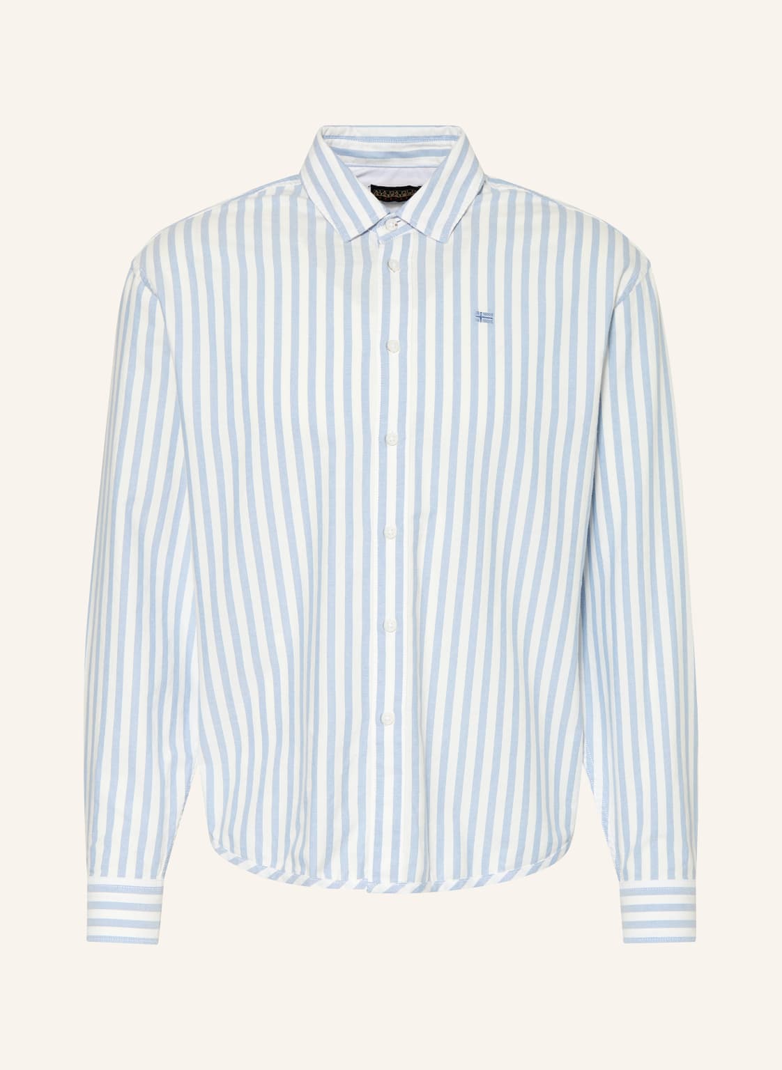 Napapijri Hemd G-Terra Comfort Fit blau von Napapijri