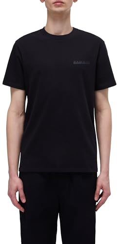 Napapijri Herren,Kurzarm-T-Shirt Seril,Schwarz,XL Napapijri Herren,Kurzarm-T-Shirt Seril,Schwarz,XL von Napapijri