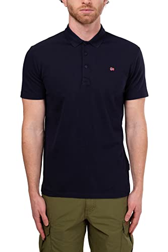 NAPAPIJRI - Men's logo patch polo shirt - Size von Napapijri