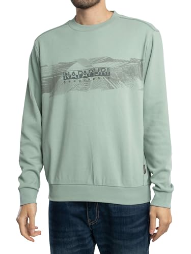 Napapijri Herren Entspanntes Sweatshirt „Vanni“, Green, S von Napapijri