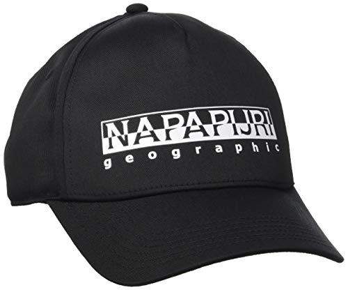 Napapijri Herren Framing 1 Baseball Cap, per Pack Schwarz (Black 0411), One Size (Herstellergröße: OS) von Napapijri