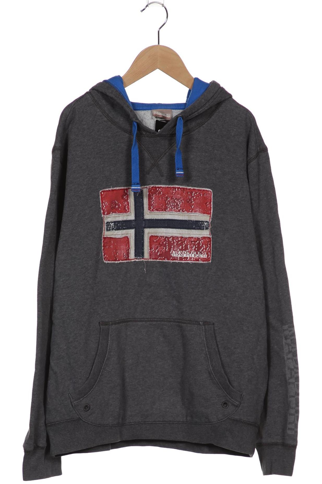 Napapijri Herren Kapuzenpullover, grau von Napapijri