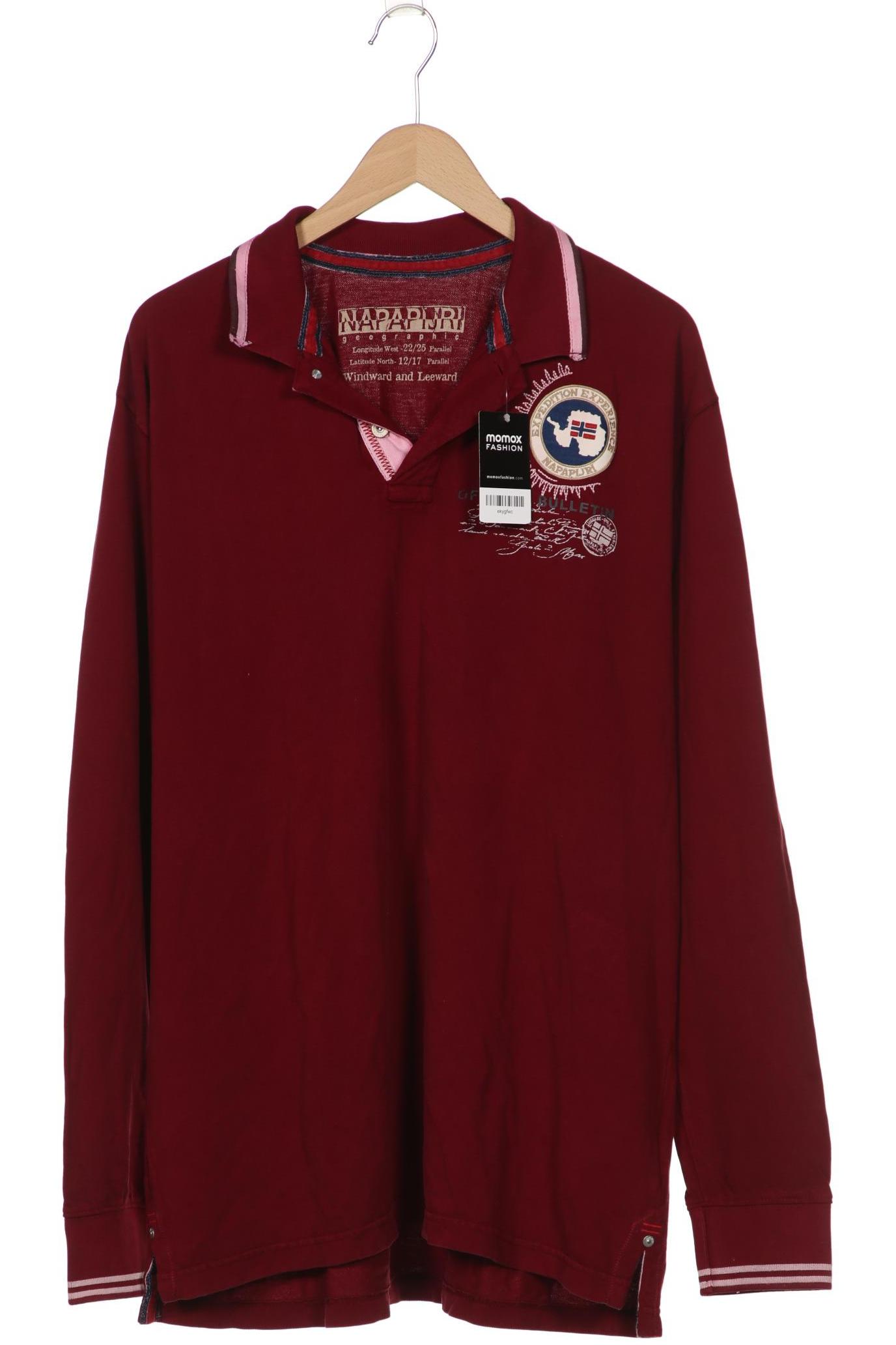 Napapijri Herren Poloshirt, bordeaux von Napapijri