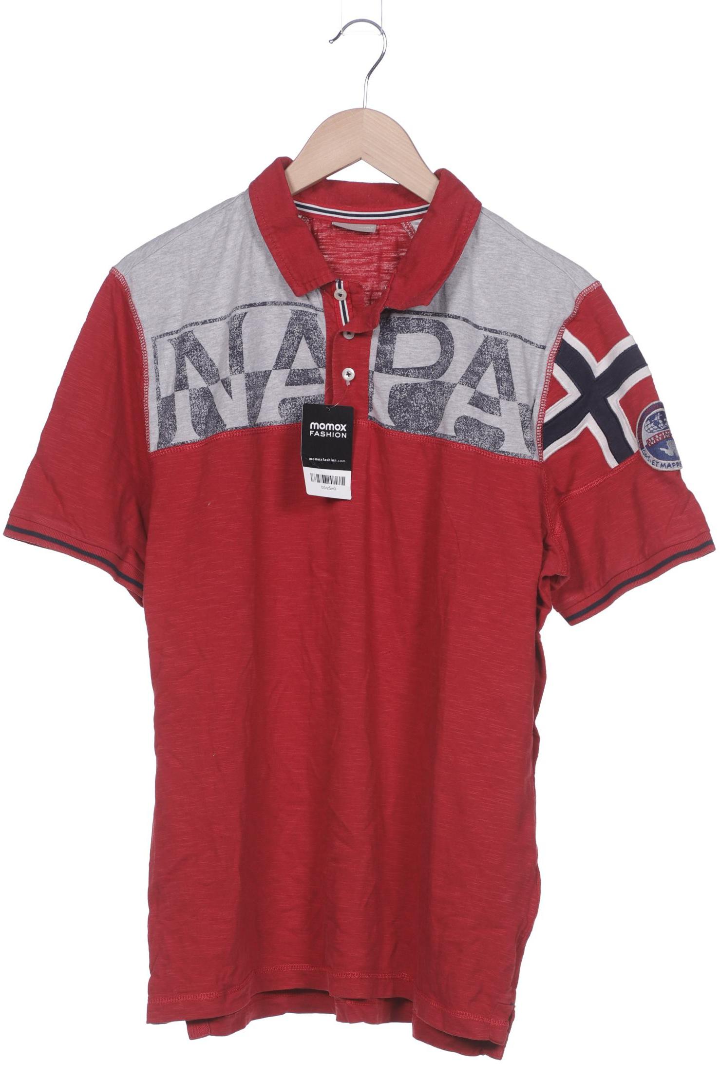 Napapijri Herren Poloshirt, rot von Napapijri