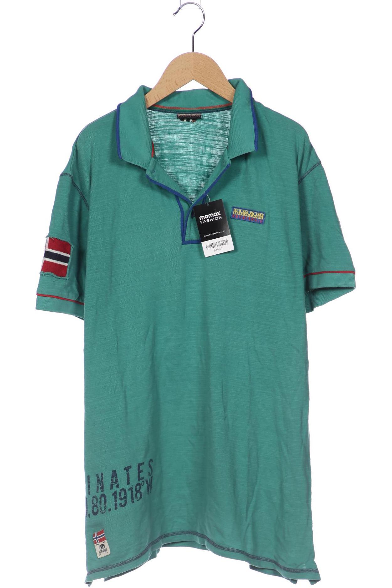 Napapijri Herren Poloshirt, türkis von Napapijri