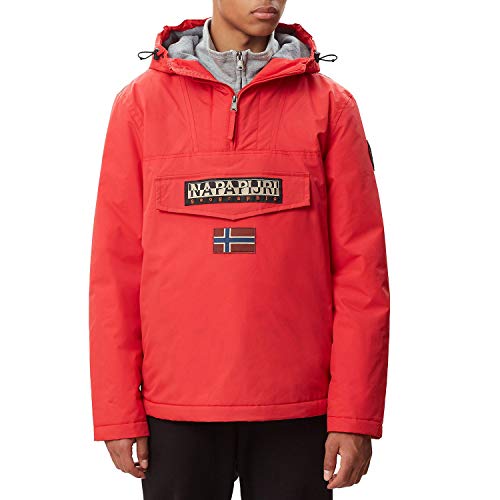 Napapijri Herren Rainforest Winter 1 Jacke,per Pack Rot (HIGH Risk RED RA3),(Herstellergröße:XL) von Napapijri