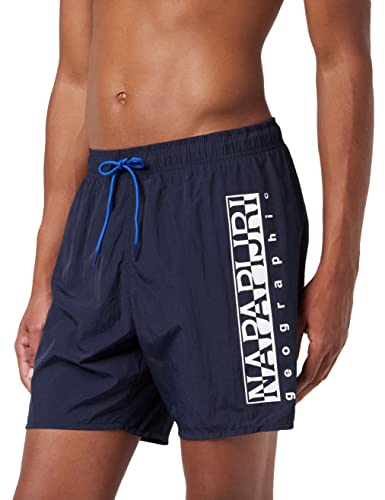 NAPAPIJRI Herren V-Box Schwimmhose, Marineblau, L von Napapijri